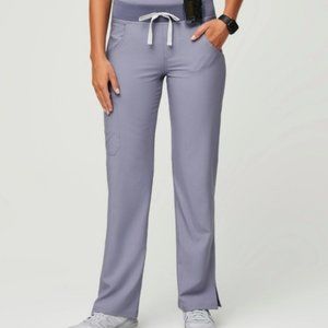 FIGS NWT Kade Cargo Pant Small Regular Vapor Blue Space Dye